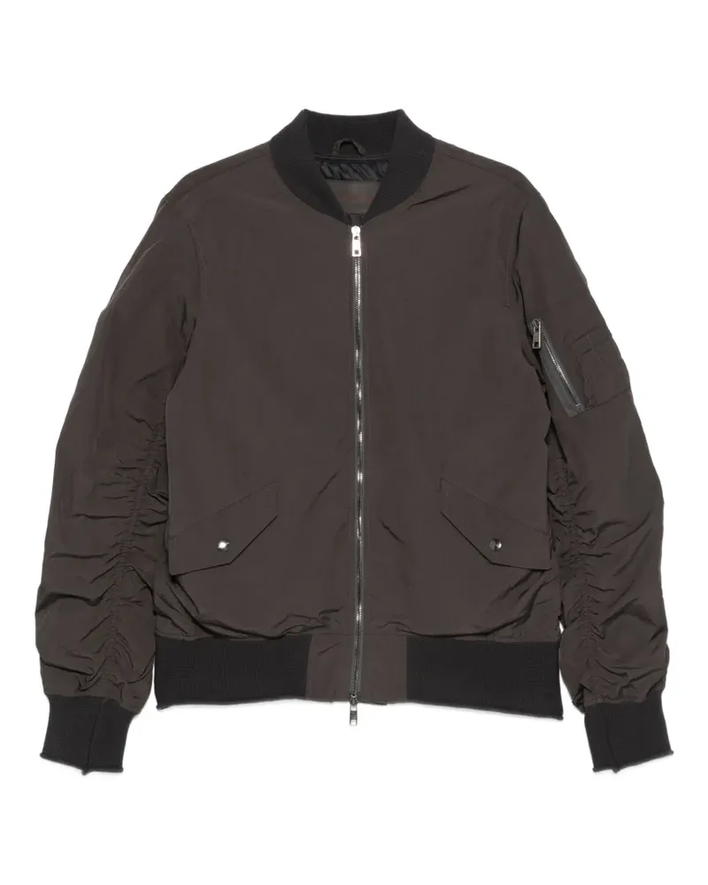 Giorgio Brato Bomberjacke mit Reißverschluss - Grau Grau