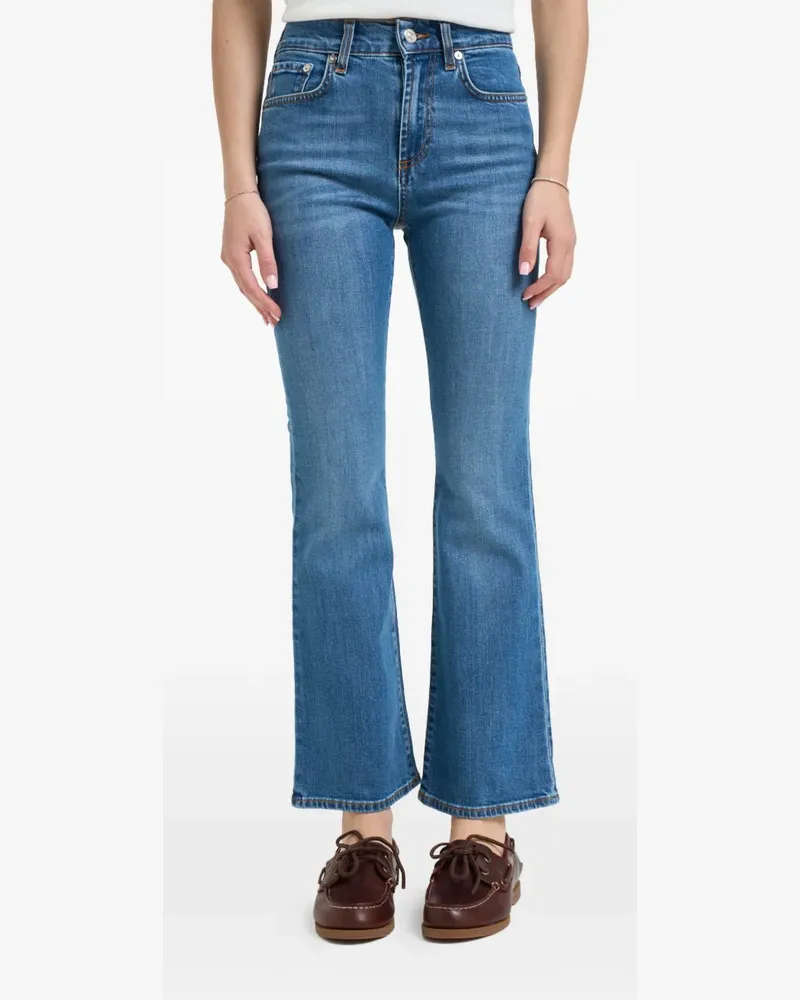 Roy Roger's Zadra stonewashed flared jeans - Braun Braun