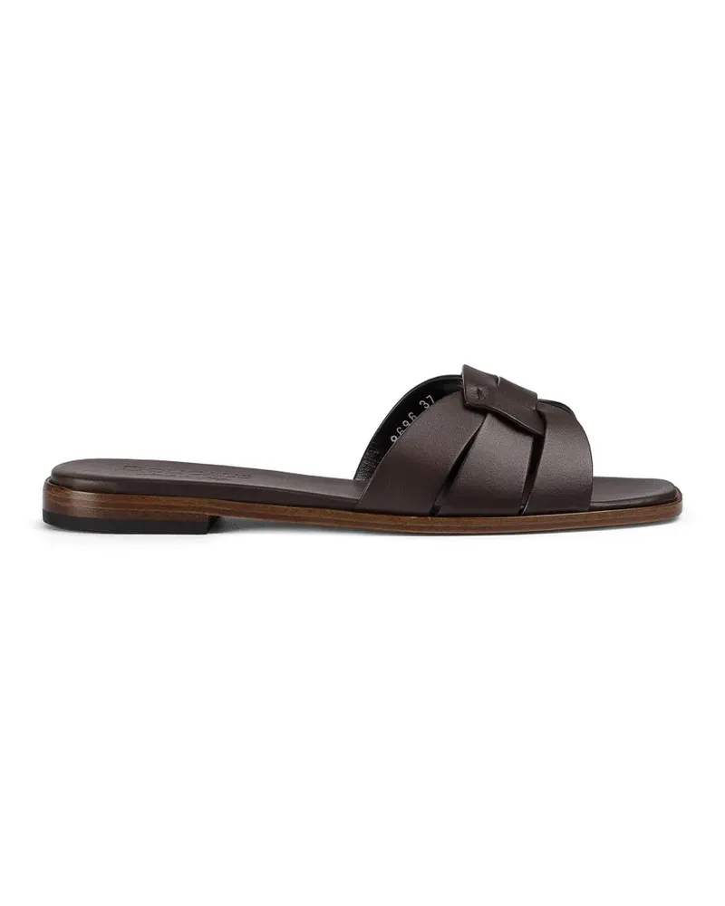 Doucal´s leather sandals - Braun Braun