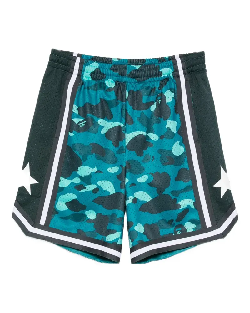 BAPE ABC Camo Sta shorts - Grün Grün