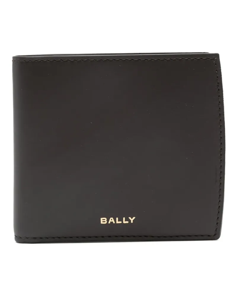 Bally Deco Portemonnaie mit Logo-Schild - Braun Braun