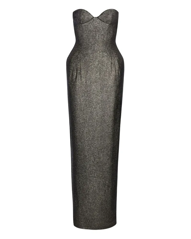 Magda Butrym Kleid mit Herzausschnitt - Grau Grau