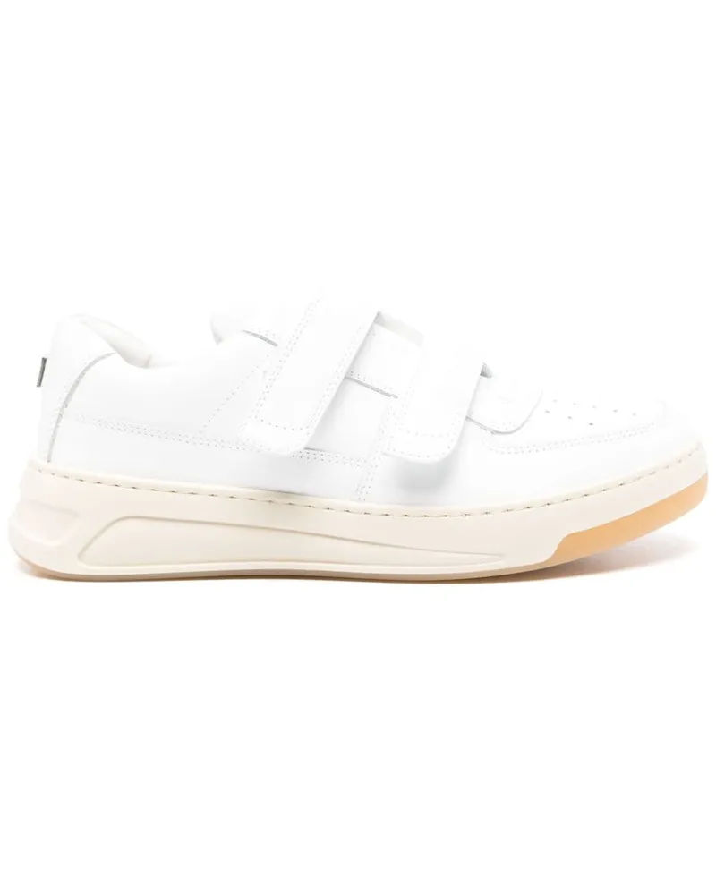 Acne Studios Sneakers mit Logo-Schild - Weiß Weiß