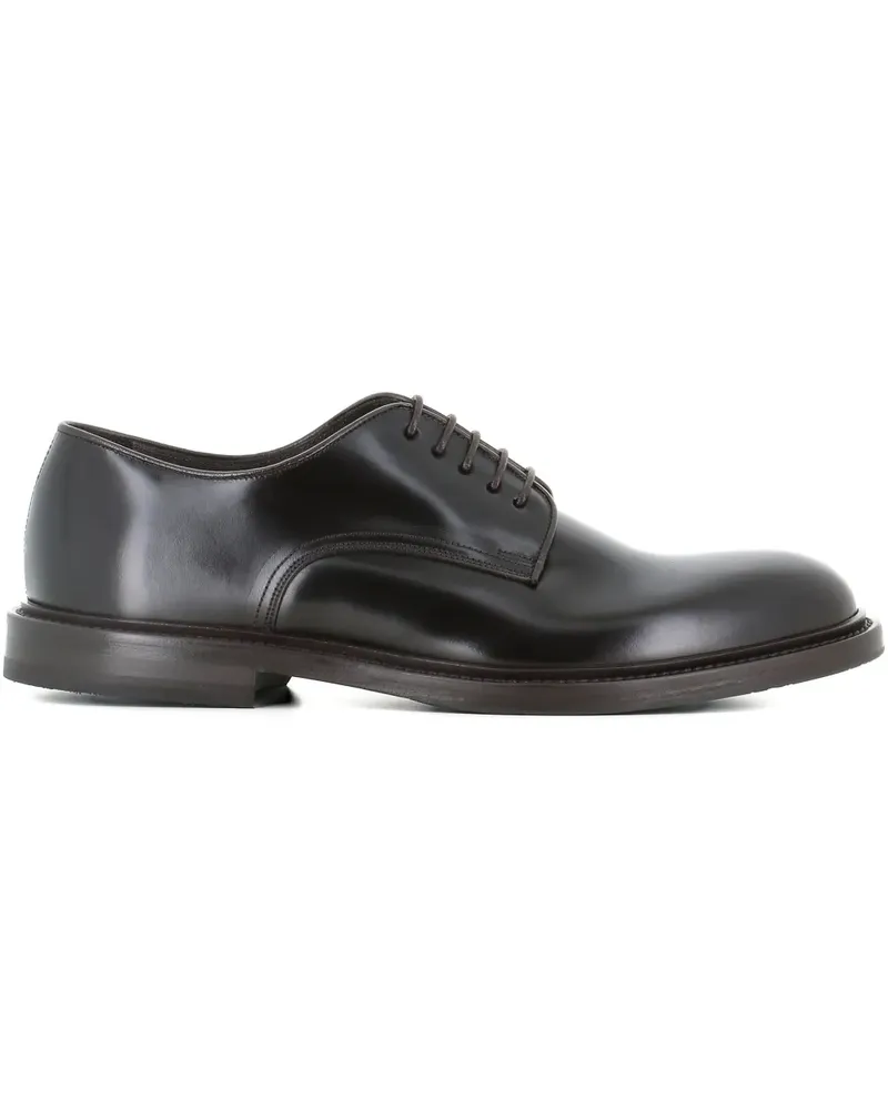 Green George leather derby shoes - Braun Braun