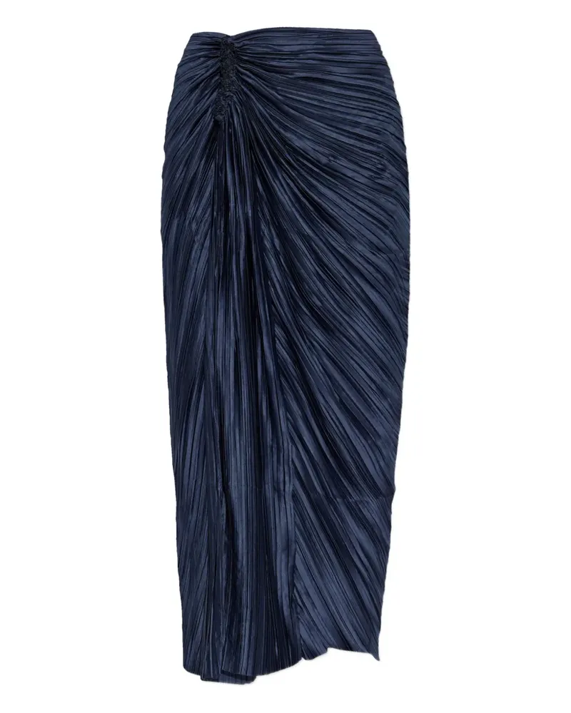 Cult Gaia Drapierter Faltenrock - Blau Blau