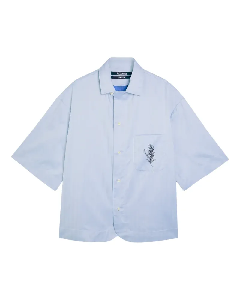 Jacquemus Chemise Gardian Hemd - Blau Blau