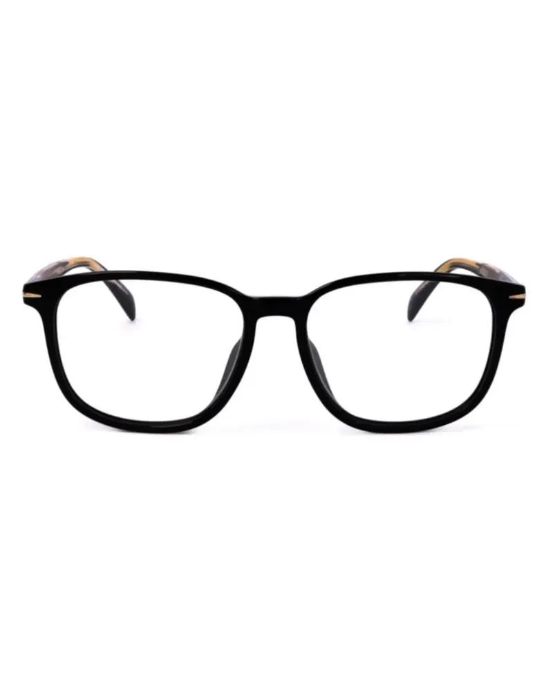 EYEWEAR by DAVID BECKHAM Brille mit eckigem Gestell - Schwarz Schwarz