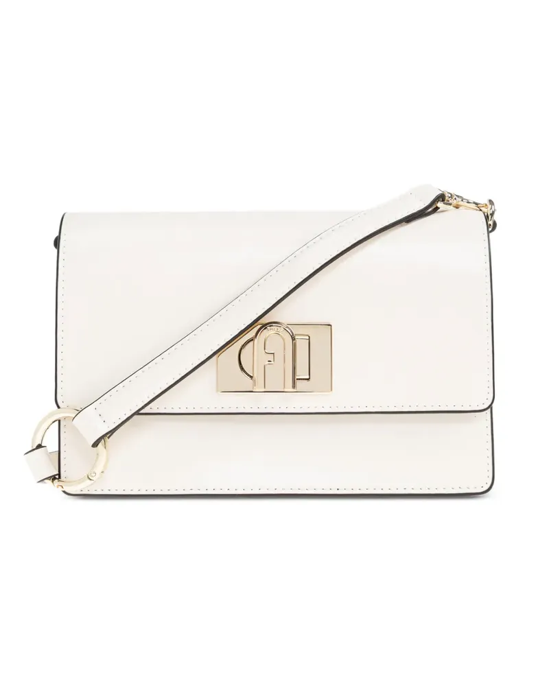 Furla Schultertasche mit Beschlägen - Nude Nude