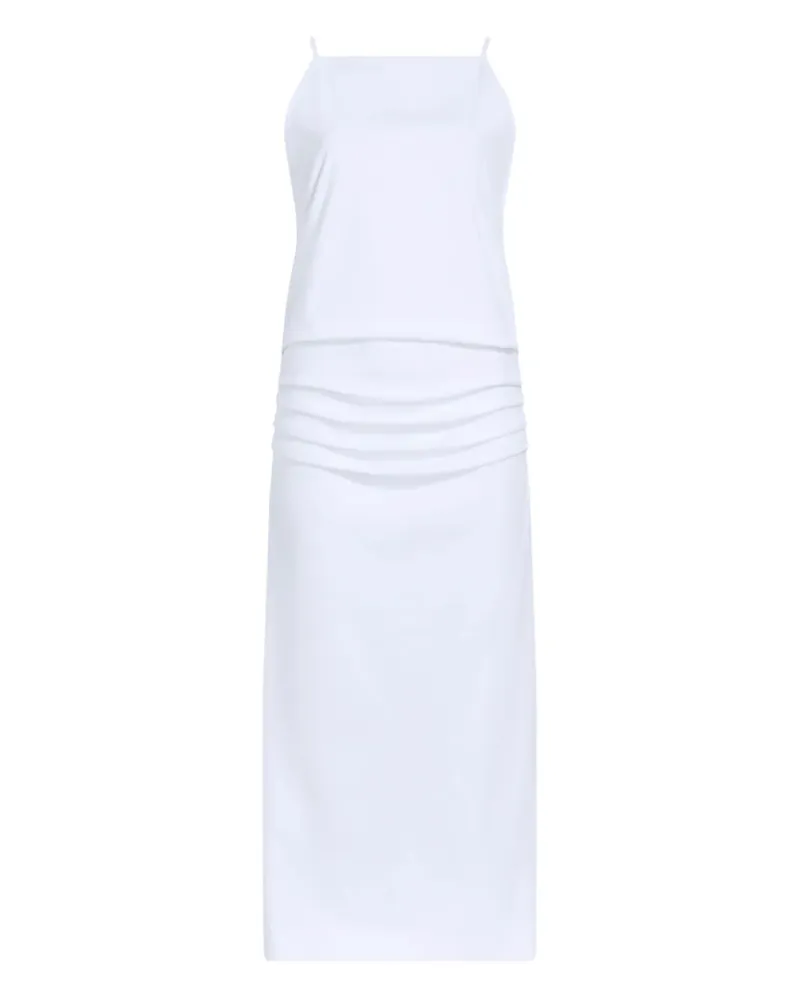 Proenza Schouler Priya Maxikleid - Weiß Weiß