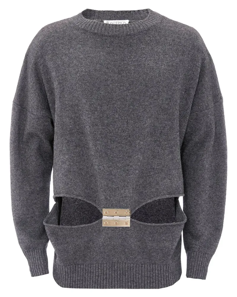 J.W.Anderson Pullover mit Scharnier - Grau Grau