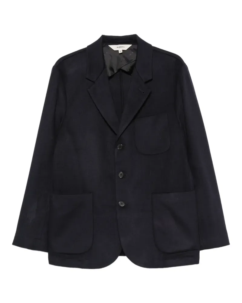 BARENA Silvano Blazer mit aufgesetzten Taschen - Blau Blau