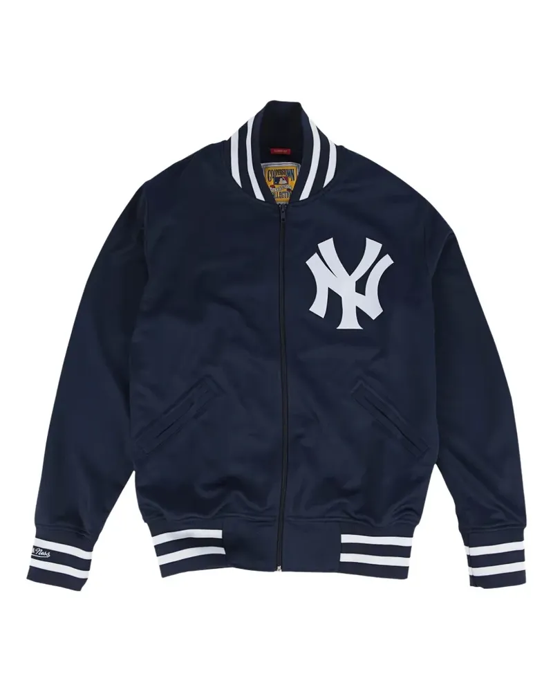 Mitchell & Ness MLB Batting Practice 1988 New York Yankees Jacke - Blau Blau