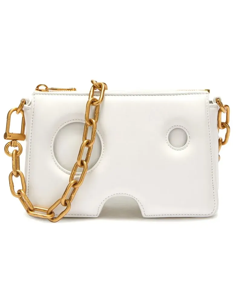 OFF-WHITE Burrow Clutch - Weiß Weiß