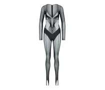 Midnight Storm Catsuit - Schwarz