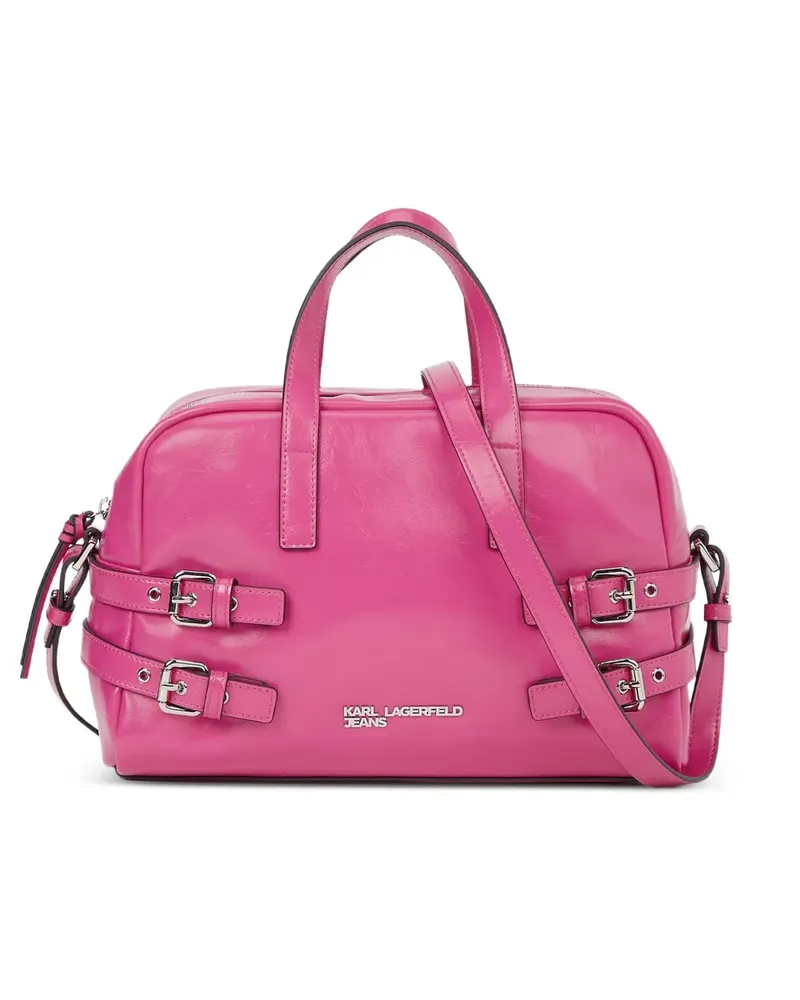 Karl Lagerfeld Handtasche aus Faux-Leder - Rosa Rosa