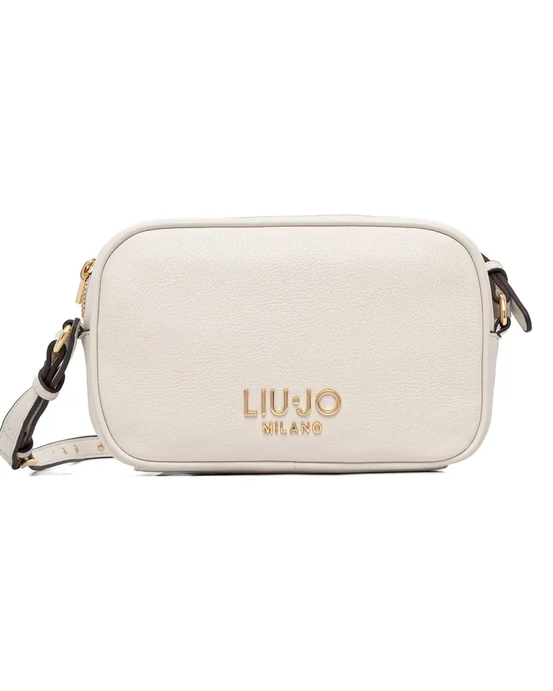 Liu Jo logo satchel cross body bag - Weiß Weiß