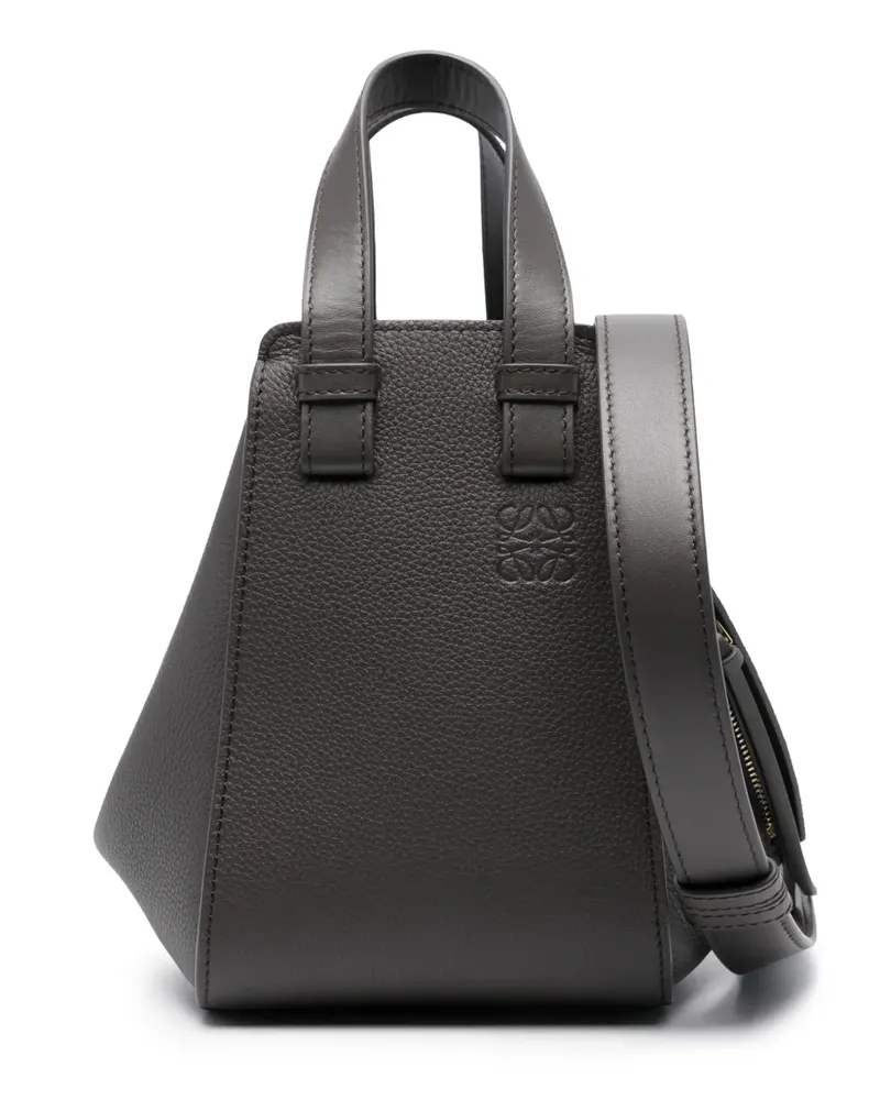 Loewe Compact Hammock Schultertasche - Grau Grau