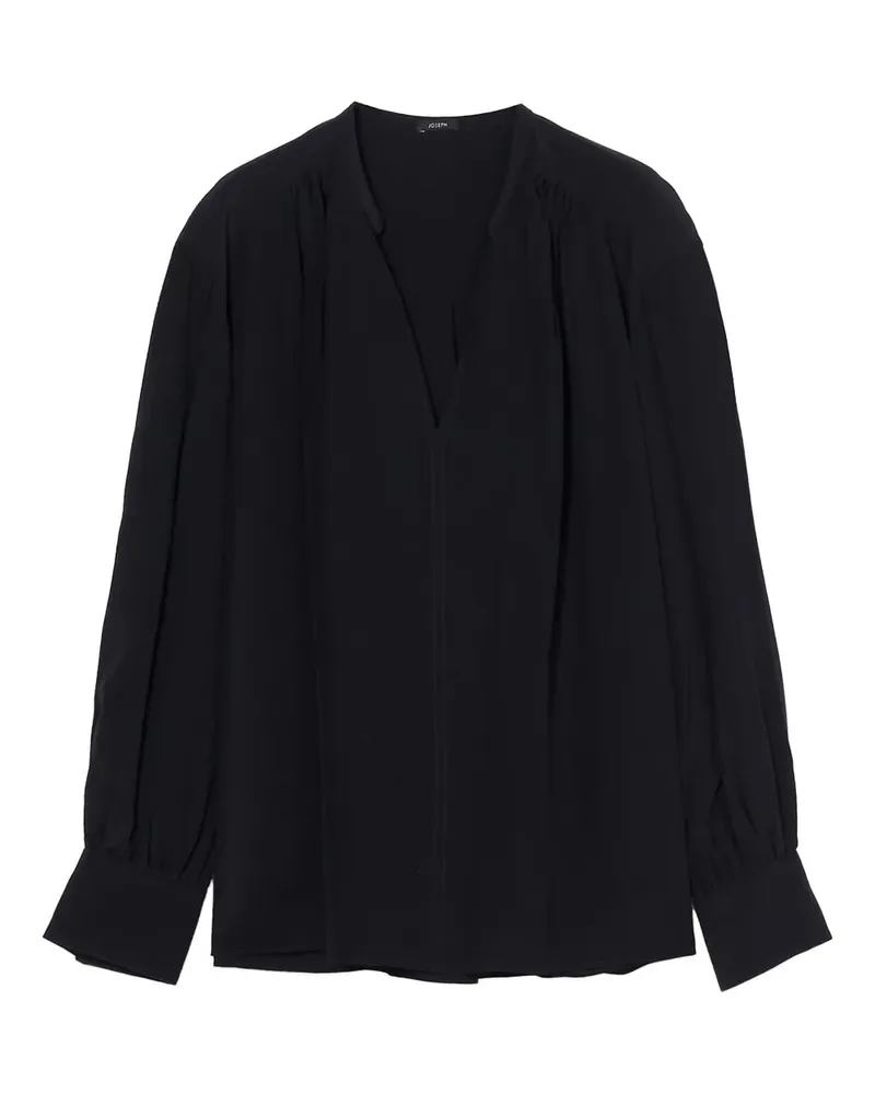Joseph V-neck balloon-sleeve blouse - Schwarz Schwarz
