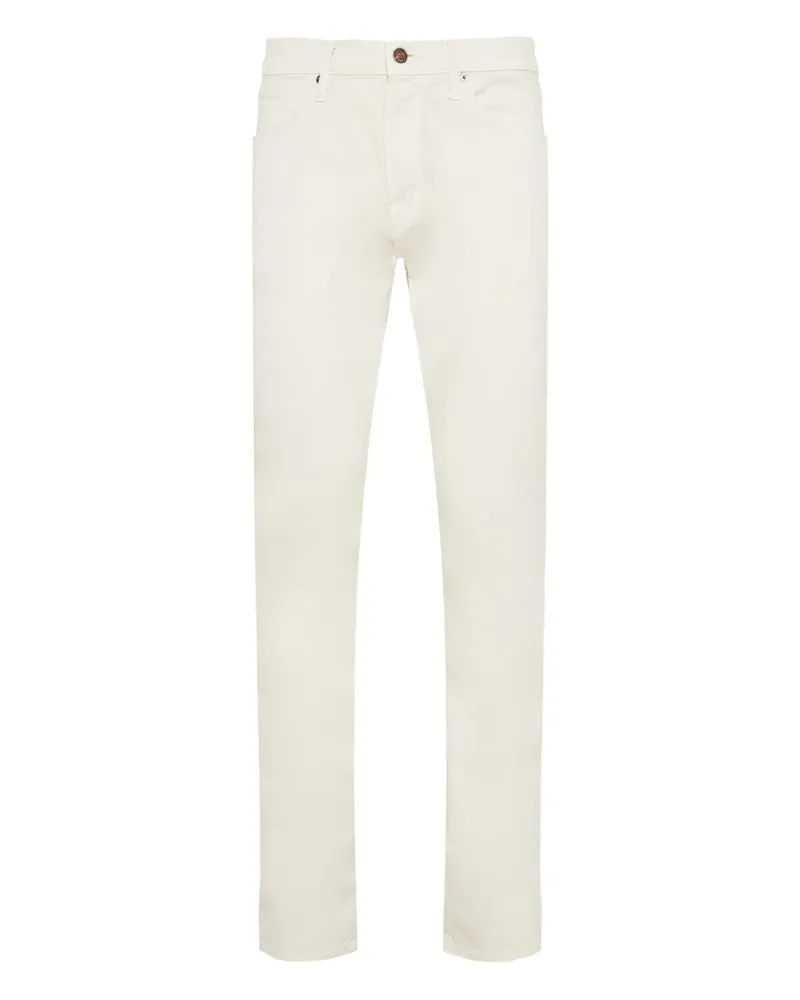 Tom Ford Jeans mit Logo-Patch - Weiß Weiß