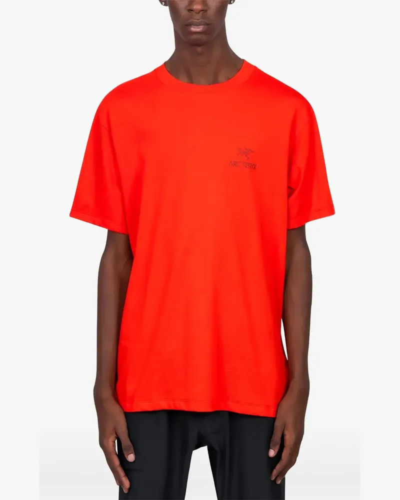 Arc'teryx Kragg Bird Word T-Shirt - Rot Rot