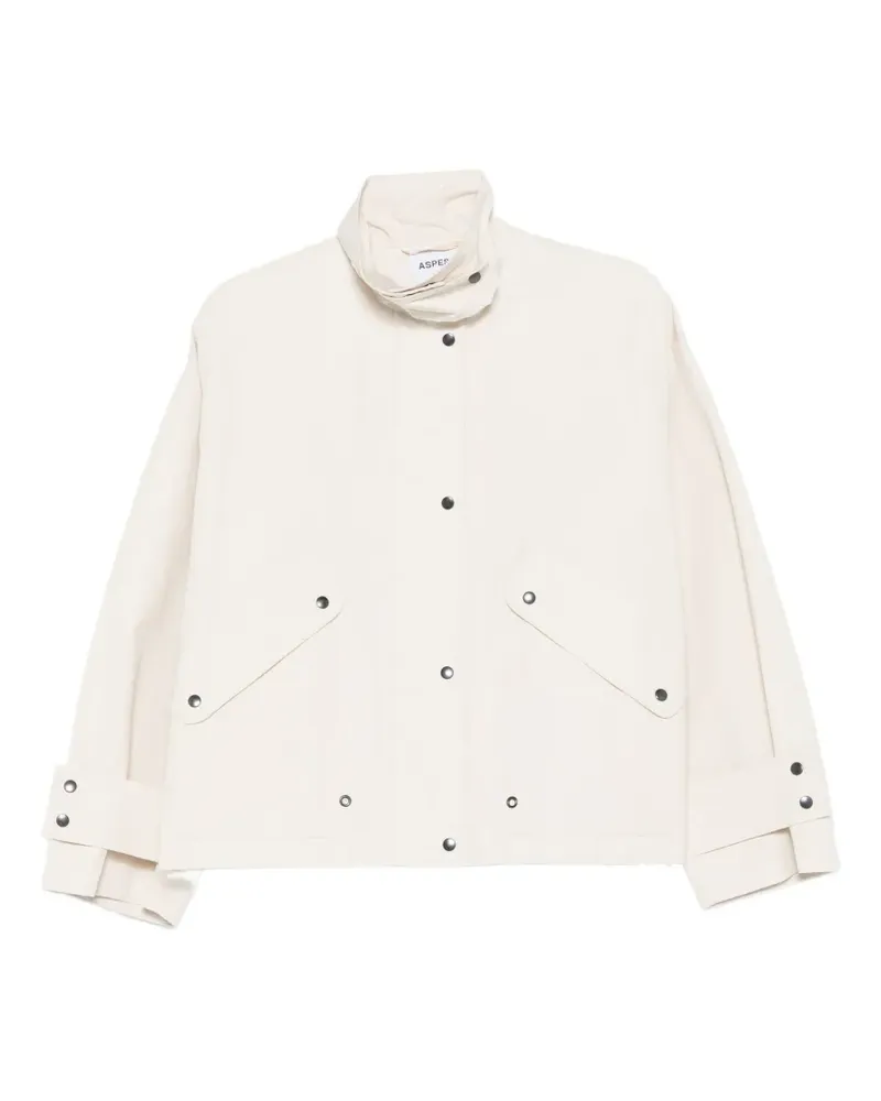 ASPESI high-neck jacket - Nude Nude