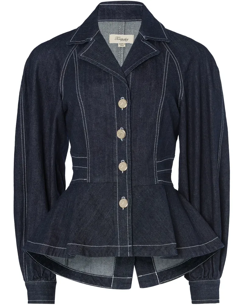 Temperley London Maye Jacke - Blau Blau