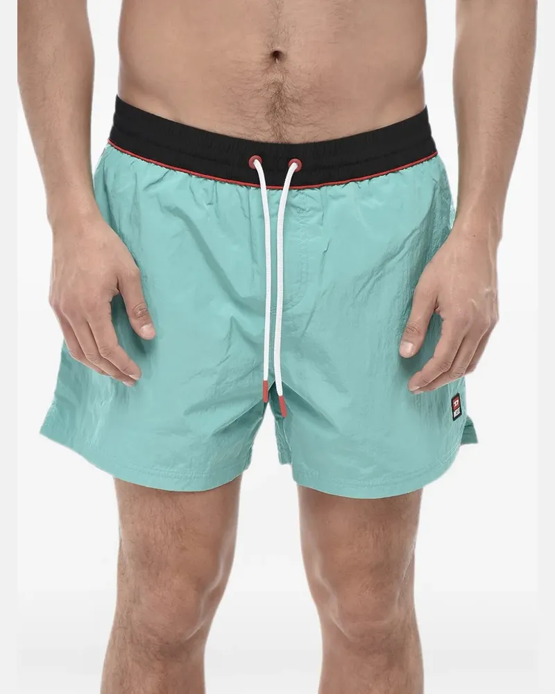 Diesel Badeshorts mit Kordelzug - Blau Blau