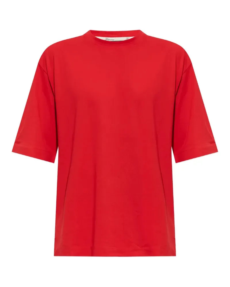 Jacquemus The Rond Carré T-Shirt - Rot Rot