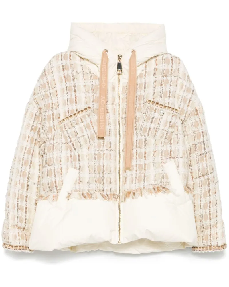KHRISJOY Khris Tweed-Jacke - Nude Nude