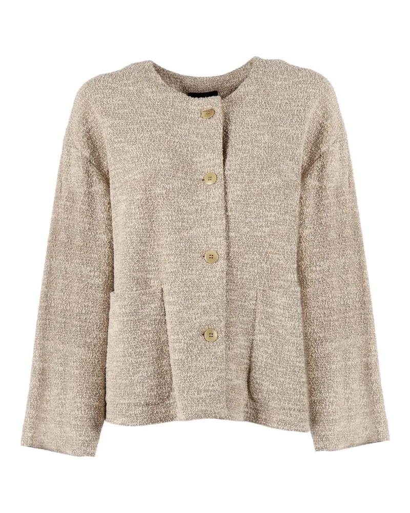 Emporio Armani buttoned blazer - Nude Nude