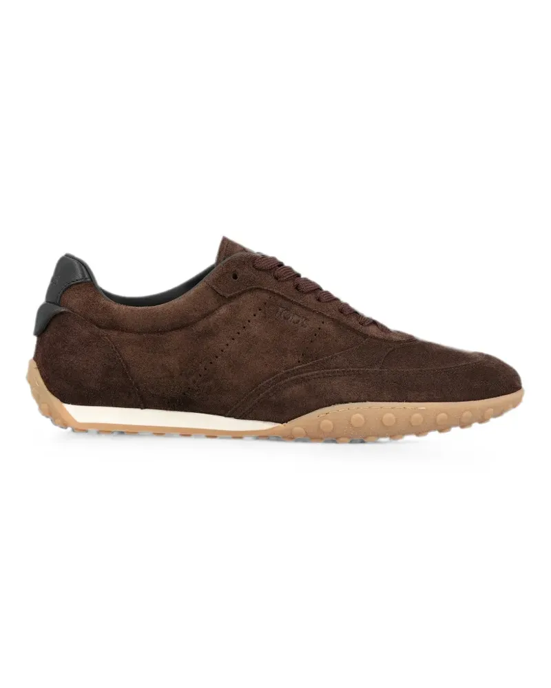 TOD'S T Marathon suede sneakers - Braun Braun