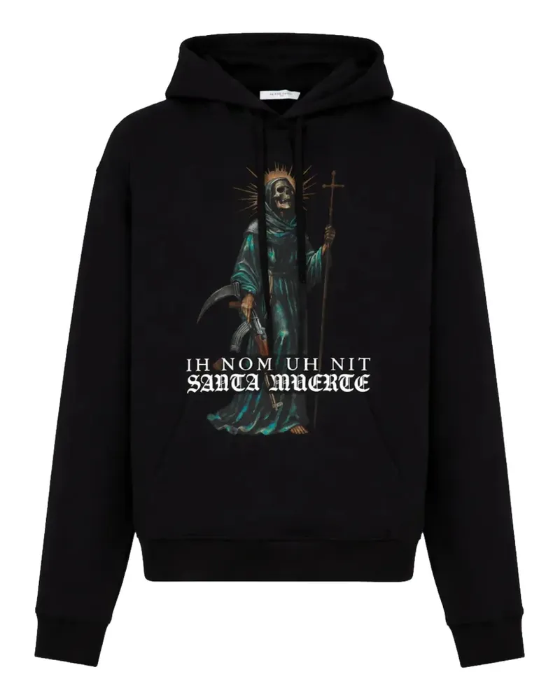 IH NOM UH NIT Hoodie mit grafischem Print - Schwarz Schwarz