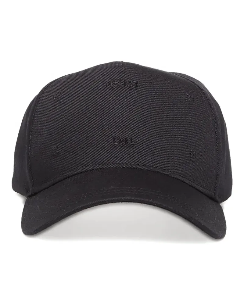 Heliot Emil Stemma cap - Schwarz Schwarz