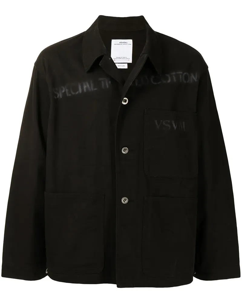 Visvim Hemdjacke mit Knitteroptik - Braun Braun
