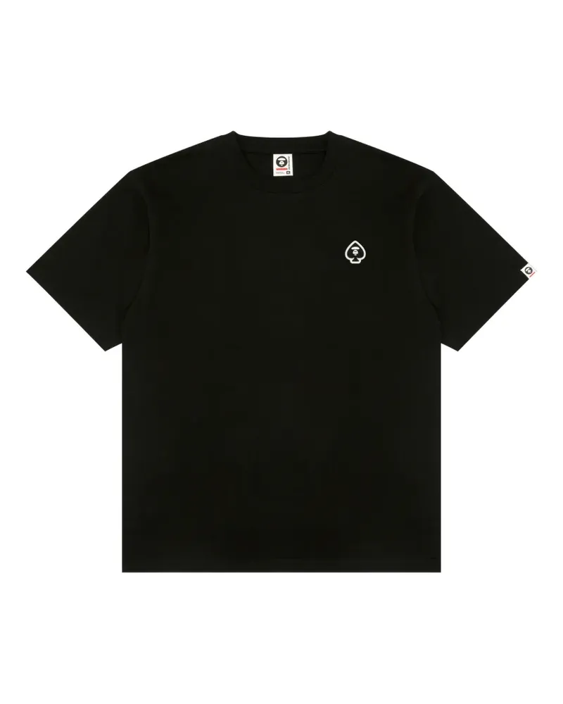 BAPE T-Shirt mit Print - Schwarz Schwarz