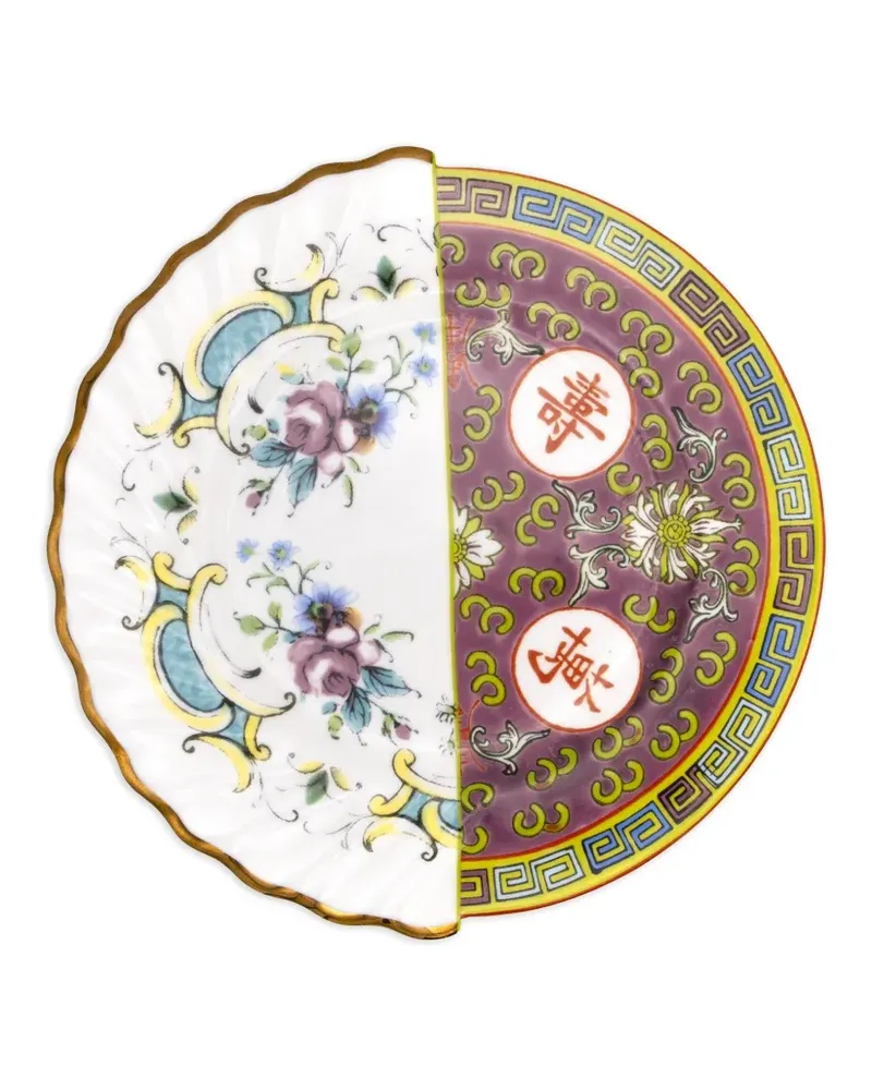 Seletti Eudossia plate (set of two) - Weiß Weiß