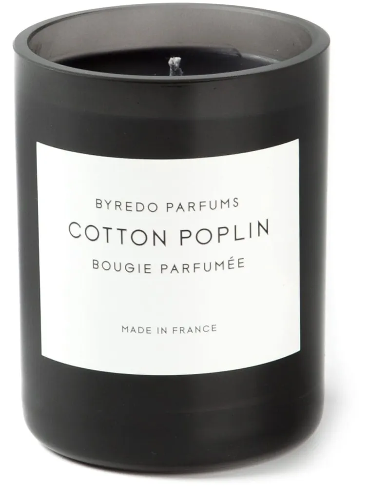 Byredo Cotton Poplin' Duftkerze Schwarz