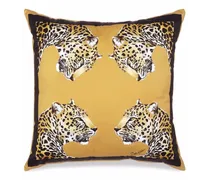 Mittelgroßes Kissen mit Leopardo-Print