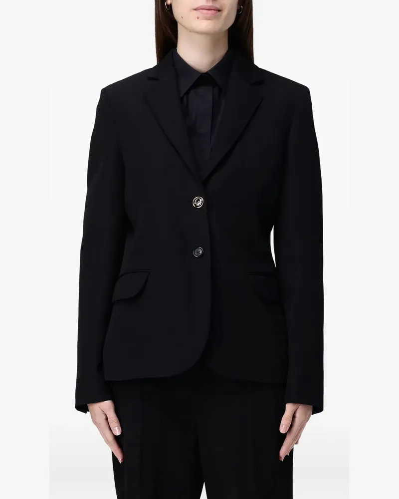 Moschino Einreihiges Sakko - Schwarz Schwarz