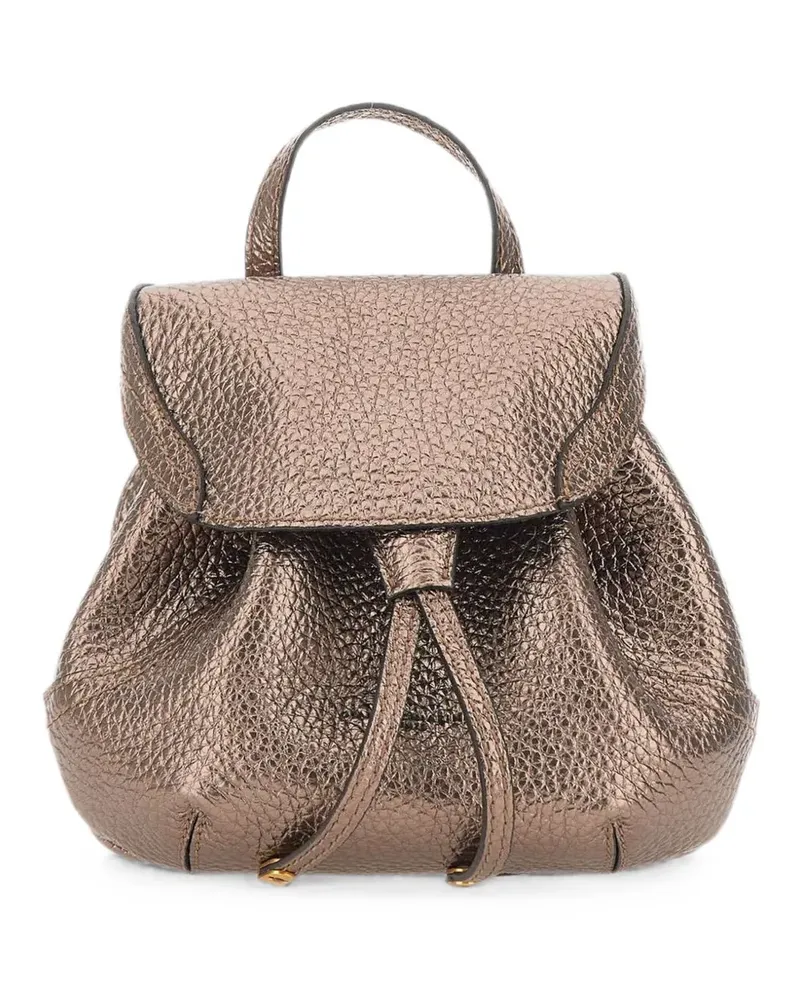 Gianni Chiarini Violette hammered leather backpack - Rosa Rosa