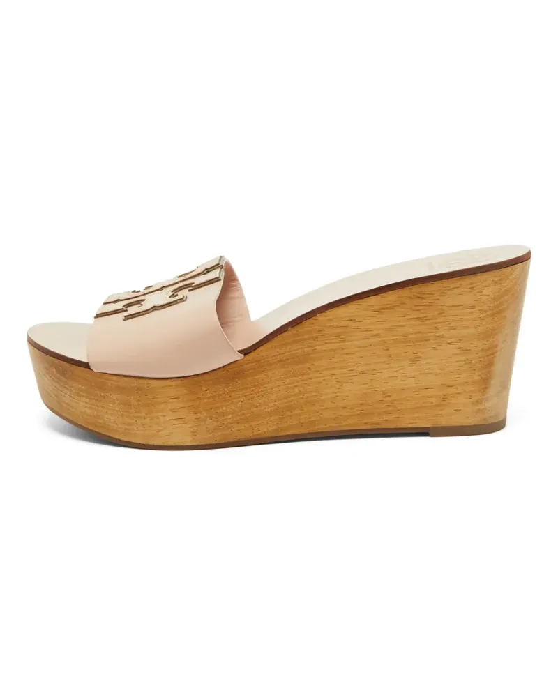 Tory Burch Ines Wedge-Sandalen mit Plateau - Rosa Rosa