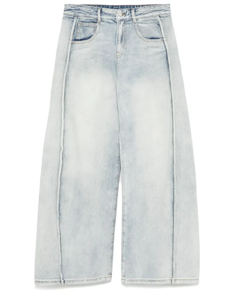 JNBY Jeans mit extra langem Reißverschluss - Blau Blau