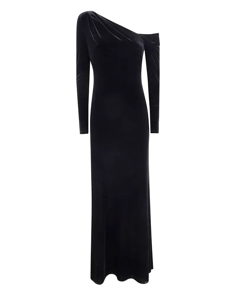 Ralph Lauren Kleid aus Samt - Schwarz Schwarz