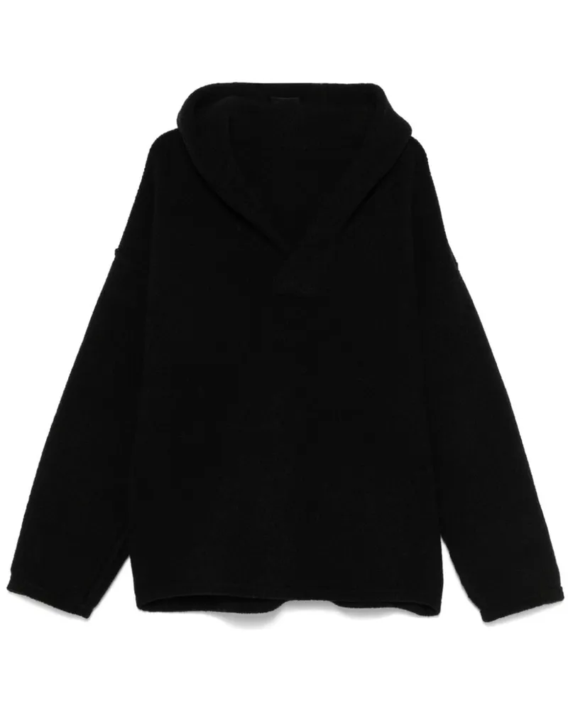 Fear of God Hoodie aus Bouclé - Schwarz Schwarz