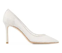 Spitze Romy Pumps - Weiß