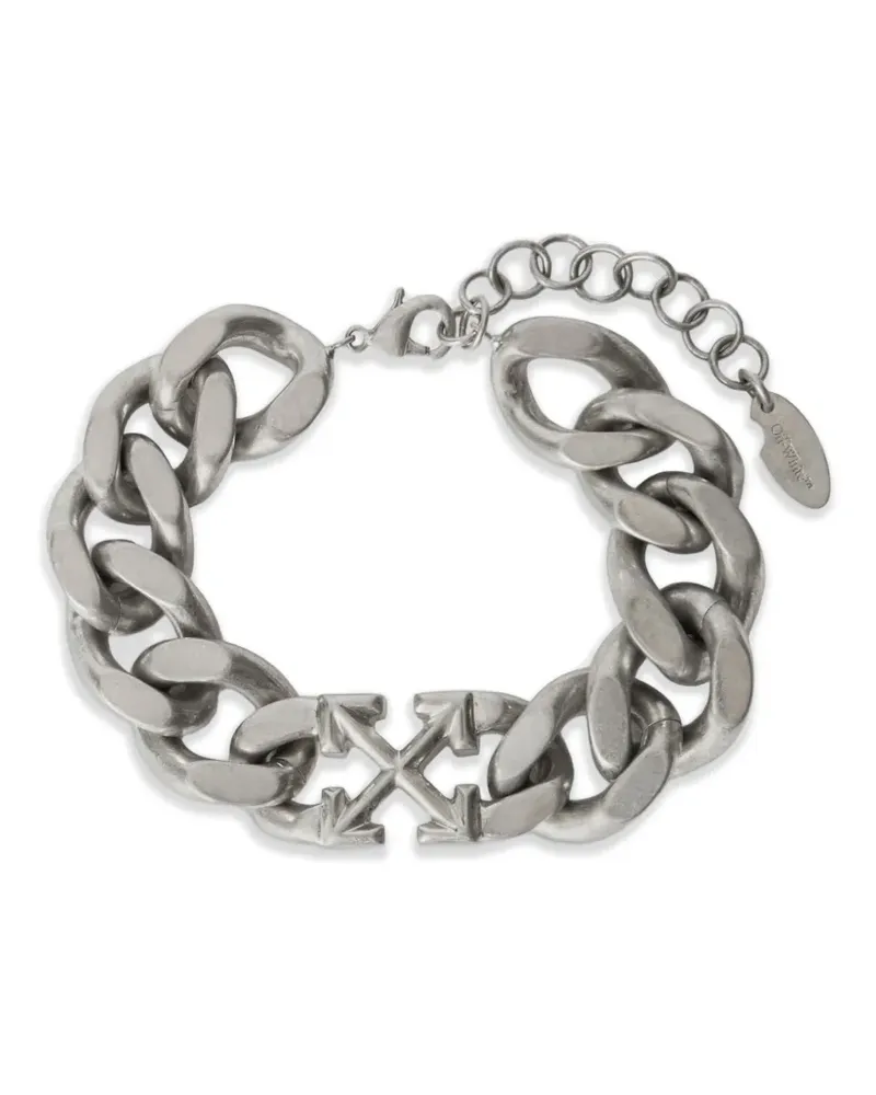 OFF-WHITE Arrow Armband - Silber Silber