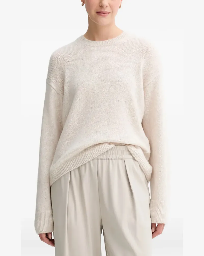 Marc O'Polo Pullover mit rundem Ausschnitt - Nude Nude