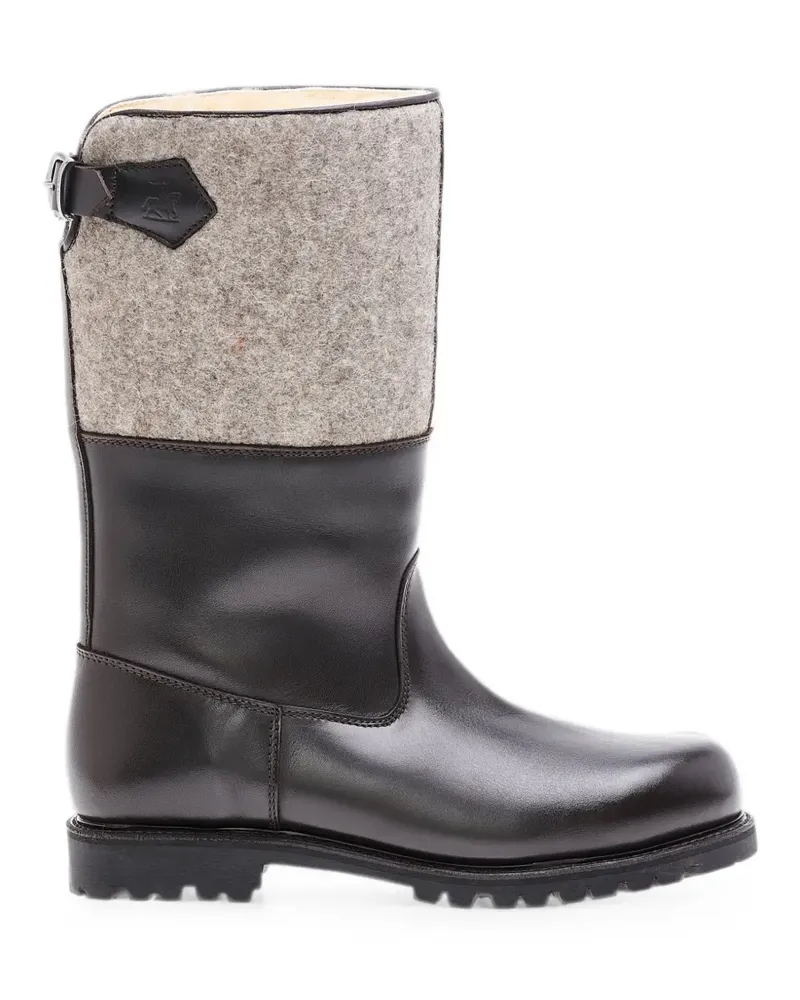 Ludwig Reiter Maronibrater Stiefel mit Filzeinsätzen - Braun Braun