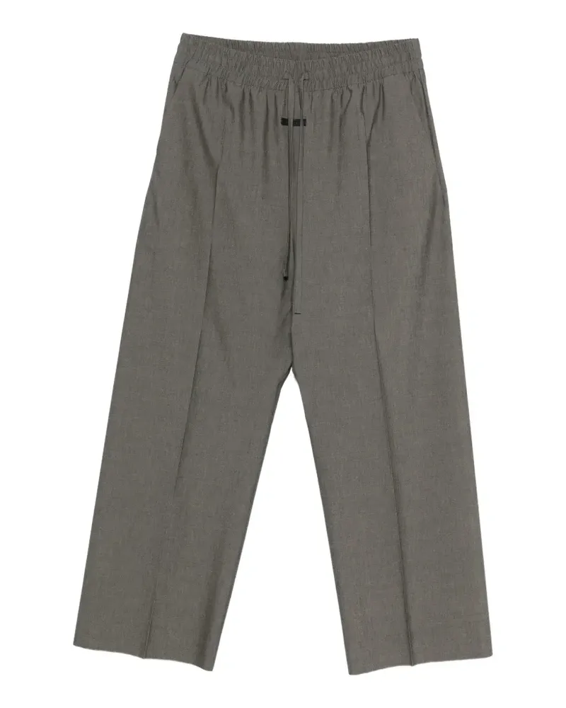 Fear of God drawstring wide-leg trousers - Grau Grau