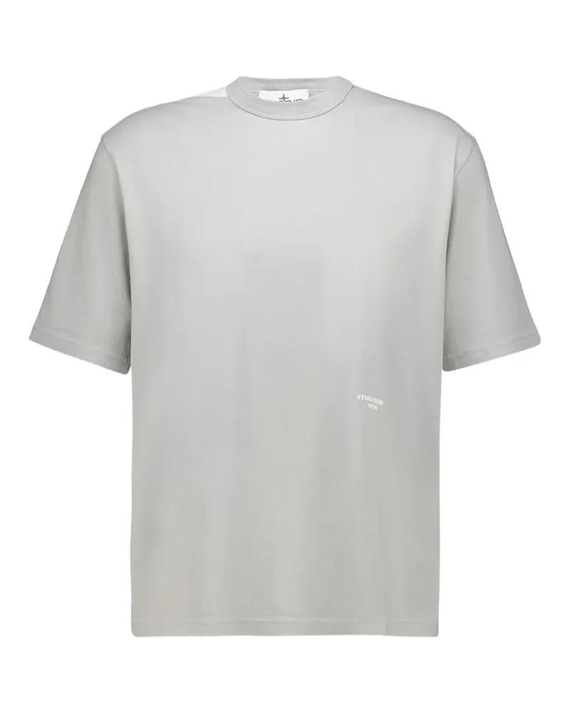 Stone Island Marina logo-print T-shirt - Grau Grau